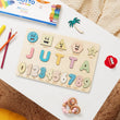 Puzzle éducatif en bois - Chiffres & Lettres