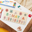 Puzzle éducatif en bois - Chiffres & Lettres